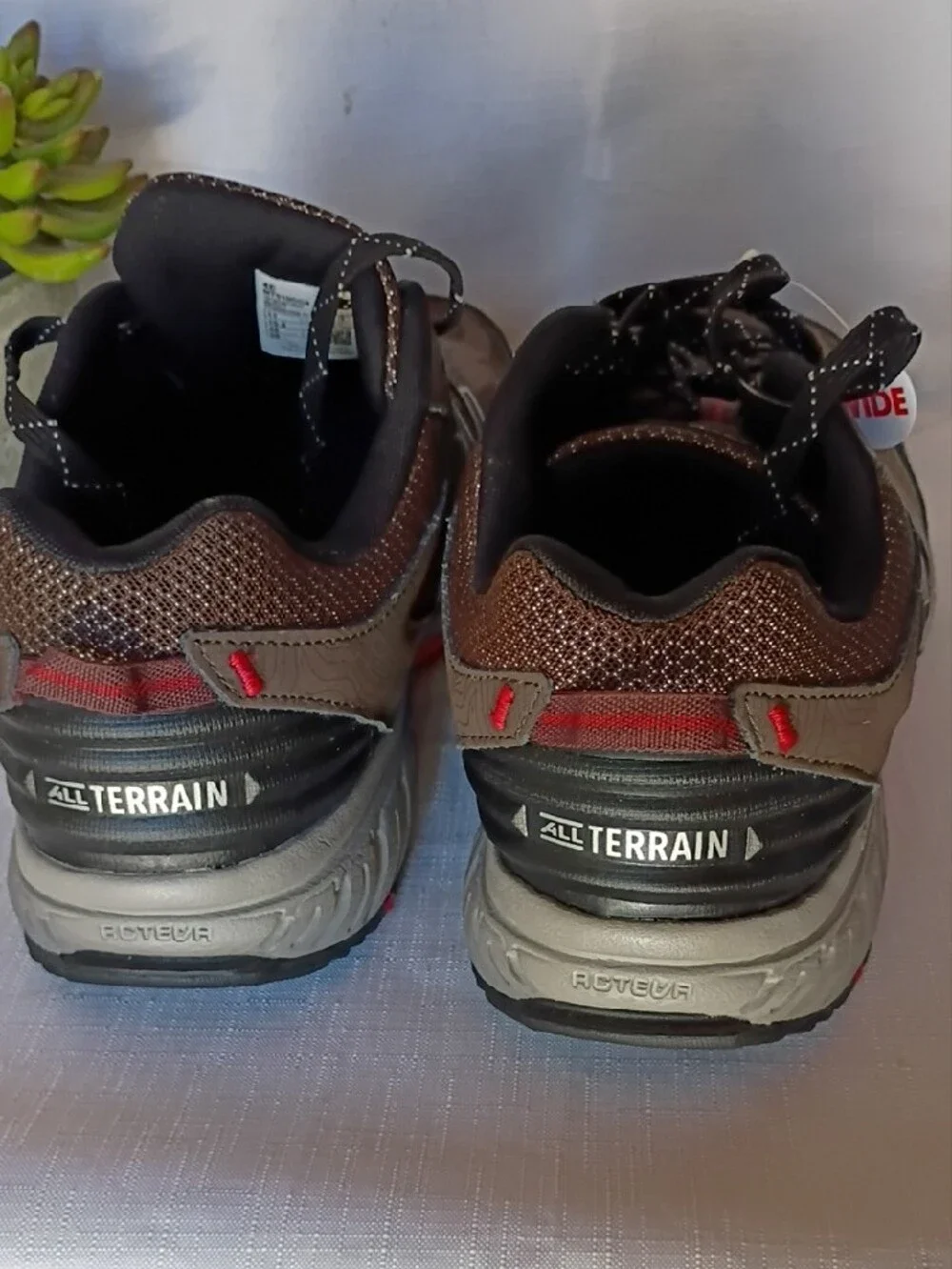 New Balance Men’s 510 V4 All Terrain Brown & Black Wide Athletic Sneakers SZ11